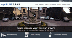 Desktop Screenshot of bluestarparking.com